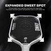 image:imageFusion Nova Carbon Fiber Pickleball Paddle  16mm 3RD Generation Core  T700 Raw Carbon Fiber Textured Surface for Max Spin  Thermoformed Elongated USAPA Approved Pickleball Racket