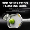 image:imageFusion Nova Carbon Fiber Pickleball Paddle  16mm 3RD Generation Core  T700 Raw Carbon Fiber Textured Surface for Max Spin  Thermoformed Elongated USAPA Approved Pickleball Racket