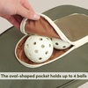 image:imagePickleball Bag for Women Pickleball Backpack Quilted Crossbody Sling Bag Tennis Bag Backpack Pickle Ball Paddle Bag