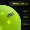 image:imagePickleball Balls Outdoor Pickleballs USAPA Approved Enhanced Durability Pickle Ball with RotoMolded amp Seamless Design 40 Holes Green Pickleballs for Beginners ProfessionalsGreen