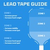 image:imagePickleball Lead Tape Extreme Strength 3M Adhesive 12pcs 3g Weighted Bars for Pickleball Paddles amp Rackets  Customize Paddle Weight for Increase Control amp Power
