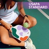 image:imagePickleball Paddles Set of 24 USAPA Approved GraphiteFiberglass Pickleball Racket 2 Pickleball Rackets 4 Balls and 1 Portable Carry Bag Aesthetic Pickle Ball Set for Men Women Beginners2 Color Clouds  Dark Green  Graphite