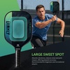 image:imagePickleball Paddles Set of 24 USAPA Approved GraphiteFiberglass Pickleball Racket 2 Pickleball Rackets 4 Balls and 1 Portable Carry Bag Aesthetic Pickle Ball Set for Men Women Beginners2 Sumie black Grey  Graphite