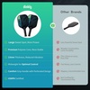 image:imagePickleball Paddles Set of 24 USAPA Approved GraphiteFiberglass Pickleball Racket 2 Pickleball Rackets 4 Balls and 1 Portable Carry Bag Aesthetic Pickle Ball Set for Men Women Beginners2 Sumie black Grey  Graphite