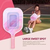 image:imagePickleball Paddles Set of 24 USAPA Approved GraphiteFiberglass Pickleball Racket 2 Pickleball Rackets 4 Balls and 1 Portable Carry Bag Aesthetic Pickle Ball Set for Men Women Beginners2 Aurora Stream  Gray  Graphite
