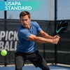 image:imagePickleball Paddles Set of 24 USAPA Approved GraphiteFiberglass Pickleball Racket 2 Pickleball Rackets 4 Balls and 1 Portable Carry Bag Aesthetic Pickle Ball Set for Men Women Beginners2 Aurora Borealis  Grey  Graphite