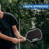 image:imagePickleball Paddles Set of 24 USAPA Approved GraphiteFiberglass Pickleball Racket 2 Pickleball Rackets 4 Balls and 1 Portable Carry Bag Aesthetic Pickle Ball Set for Men Women Beginners13mm Matte Black  Matte Black  Carbon Fiber