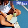 image:imagePickleball Paddles Set of 24 USAPA Approved GraphiteFiberglass Pickleball Racket 2 Pickleball Rackets 4 Balls and 1 Portable Carry Bag Aesthetic Pickle Ball Set for Men Women Beginners2 Yellow Sunset  Dark Green  Graphite