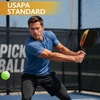 image:imagePickleball Paddles Set of 24 USAPA Approved GraphiteFiberglass Pickleball Racket 2 Pickleball Rackets 4 Balls and 1 Portable Carry Bag Aesthetic Pickle Ball Set for Men Women Beginners2 Amber Glow  Grey  Graphite