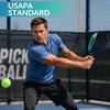 image:imagePickleball Paddles Set of 24 USAPA Approved GraphiteFiberglass Pickleball Racket 2 Pickleball Rackets 4 Balls and 1 Portable Carry Bag Aesthetic Pickle Ball Set for Men Women Beginners2 Sumie black Grey  Graphite