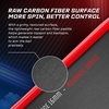 image:imageRaw Carbon Pickleball Paddles Set of 2 T700 Carbon Fiber Rackets with 16MM Honeycomb Polymer Core 4 Balls and 1 Portable Carry Bag USAPA Approved Pickleball Set for Men Women Red amp Blue