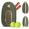 image:imagePickleball Bag for Women Pickleball Backpack Quilted Crossbody Sling Bag Tennis Bag Backpack Pickle Ball Paddle Bag
