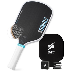 image:imagePickleball Paddles Set of 24 USAPA Approved GraphiteFiberglass Pickleball Racket 2 Pickleball Rackets 4 Balls and 1 Portable Carry Bag Aesthetic Pickle Ball Set for Men Women Beginners13mm Matte Black  Matte Black  Carbon Fiber
