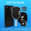 image:imageRadial Pro Series Pickleball Paddle T700 Raw Carbon Fiber Thermoformed with Foam Injected Walls USA Pickle Ball Approved Engineered for Maximum Spin amp Consistency 16mm Hybrid